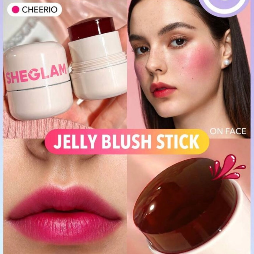 Rubor en Gel She Glam Jelly Blush Stick