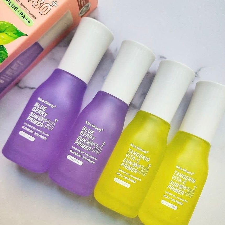 Primer Kiss Beauty Tangerine Vita C Sun Primer Spf 30 45ml