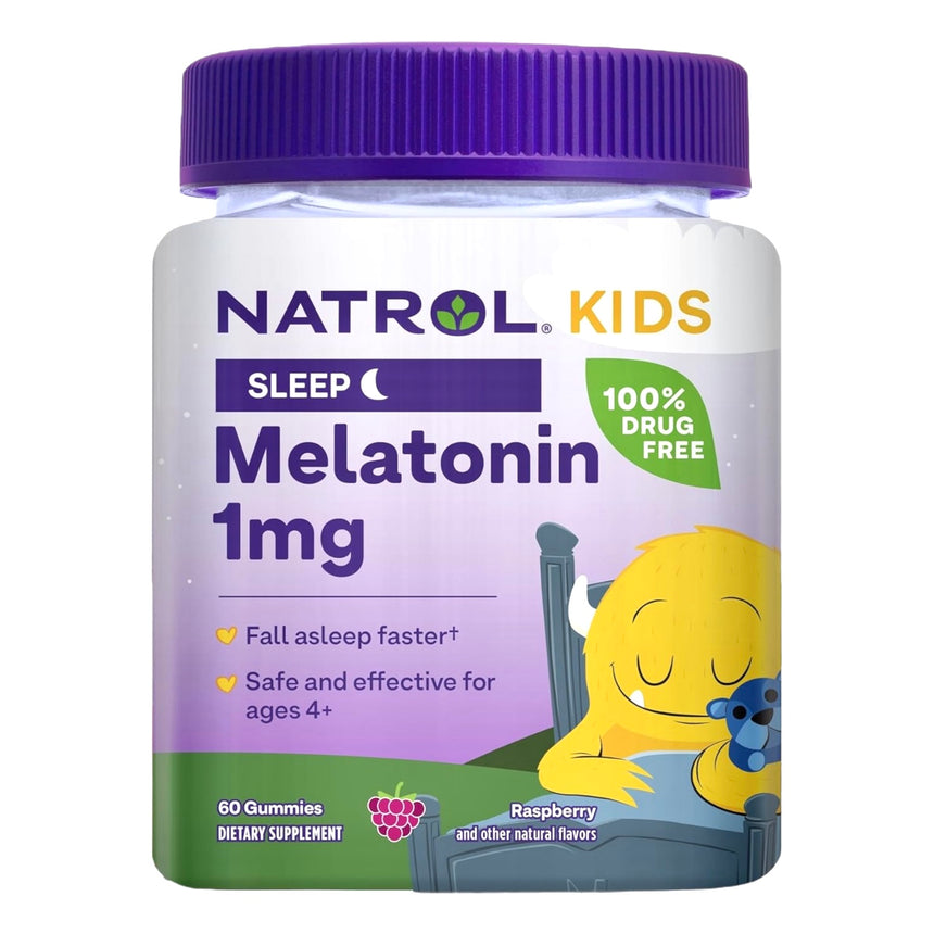 Gomitas de Melatonina para Dormir para Niños Natrol Kids Sleep Melatonin 60uni