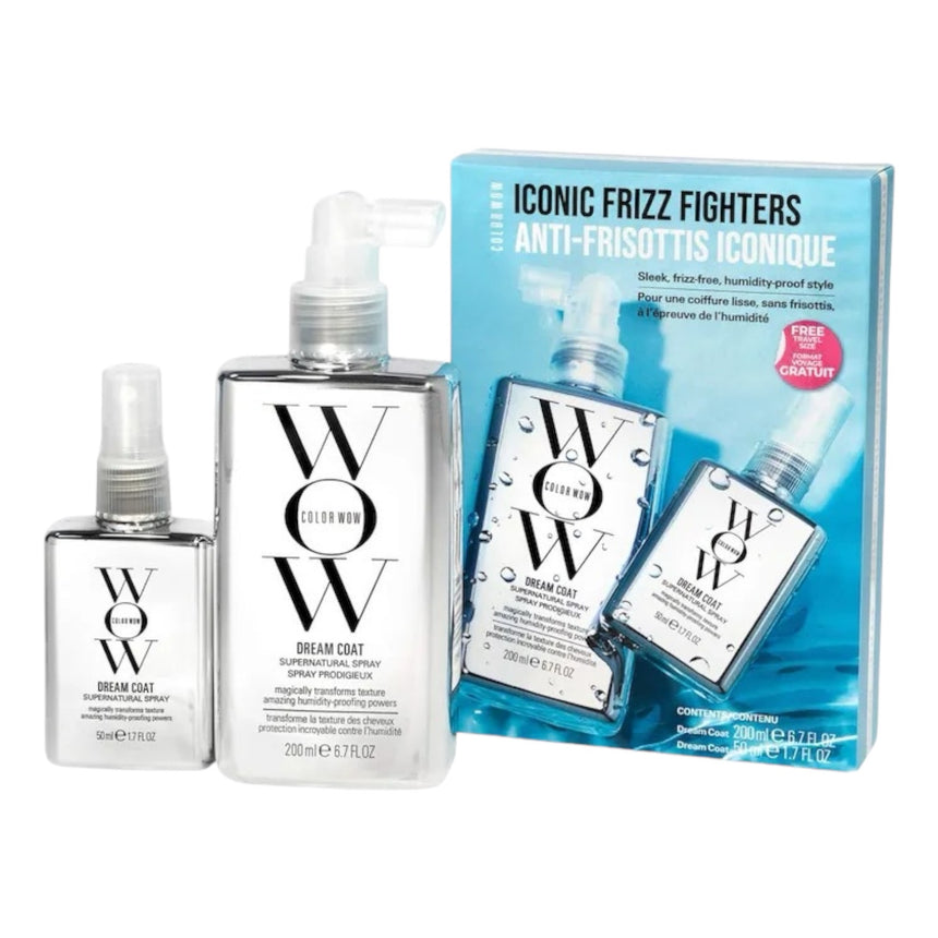 Kit Anti Frizz para Cabello Wow Colors Iconic Frizz Fighters