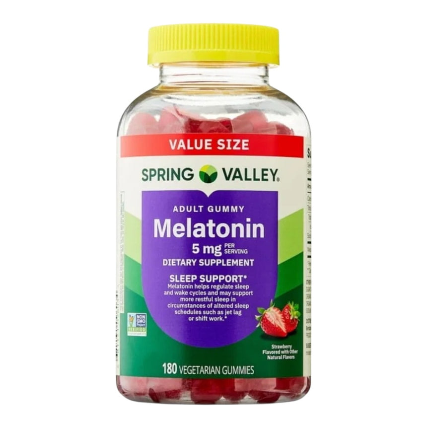 Gomitas de Melatonina para Dormir Spring Valley Sleep Support 5mg (Variadas)