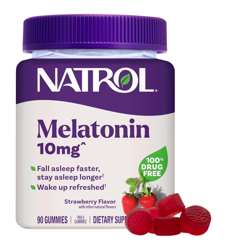 Gomitas para Dormir de Melatonina Natrol Melatonin Sleep 10mg