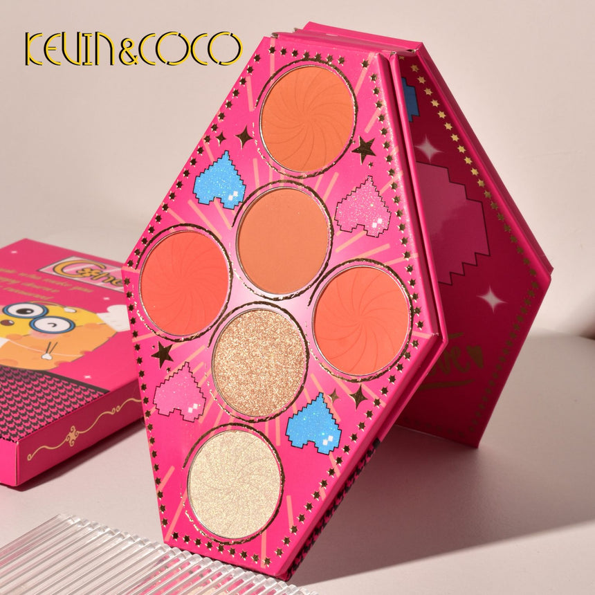 Paleta de Sombras Kevin & Coco Pink Chesse