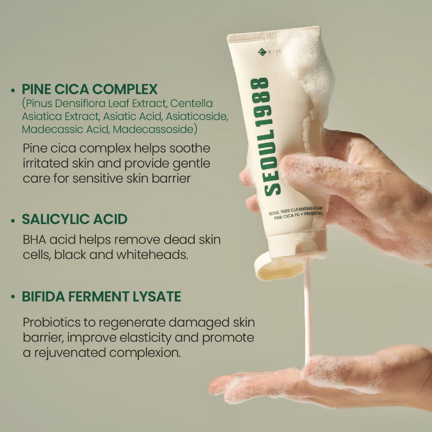 Limpiador Espumoso Seoul 1988 Cleansing Foam