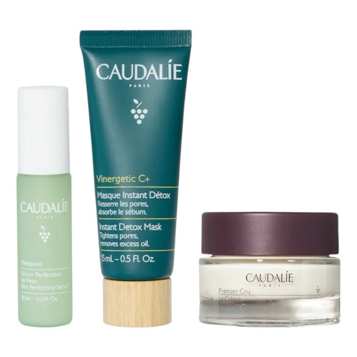 Kit Caudalié 3 Step Mini Ultimate Radiant Skin