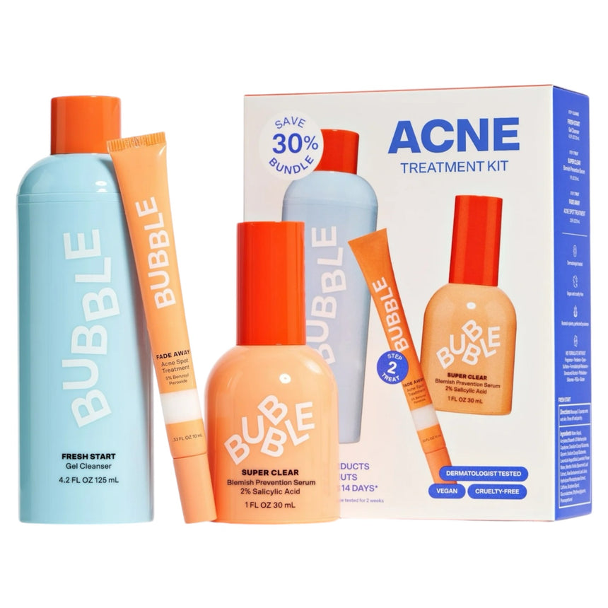 Kit de Acne Bubble Skincare Treatment