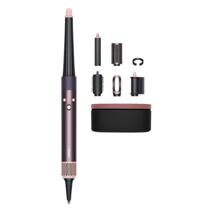Secadora Multifuncional con Bluetooth Dyson Airwrap ID Multi Styler and Dryer for Straight to Wavy Hair Jasper Plum