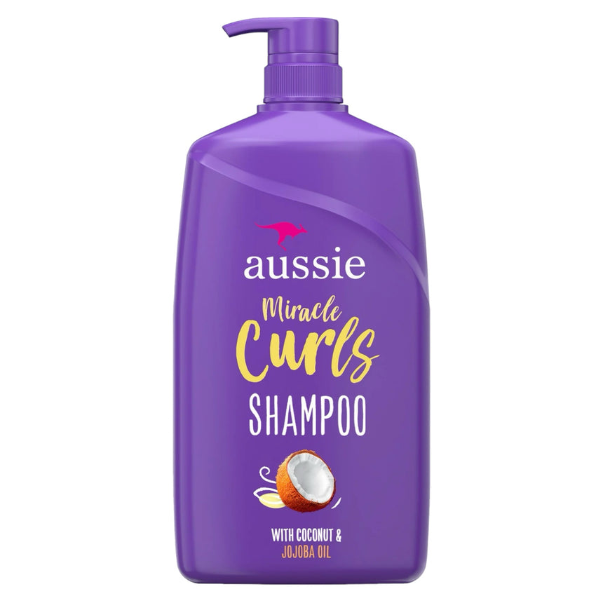 Shampoo para Rizos con Aceite de Jojoba y Coco Aussie Miracle Curls Shampoo With Coconut and Jojoba Oil
