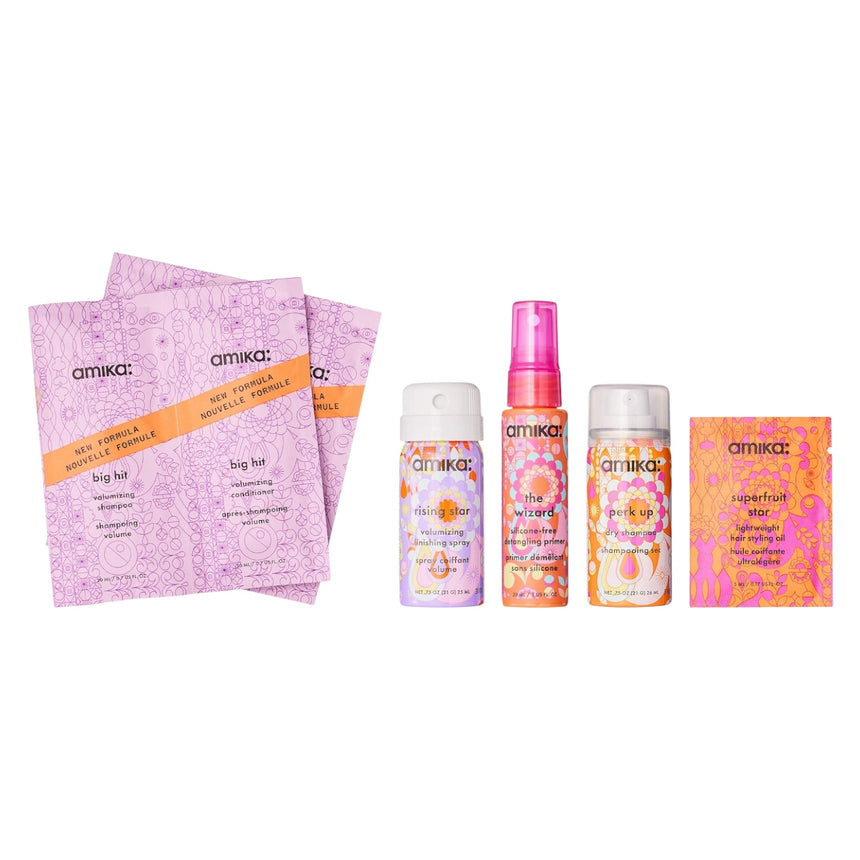 Mini Kit de Cabello Amika Strand Superstars
