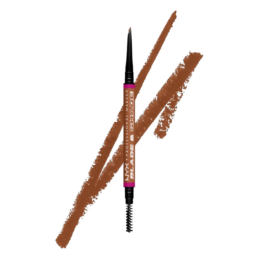 Lápiz de Cejas Nyx Blade & Shade Nano Brow Pencil