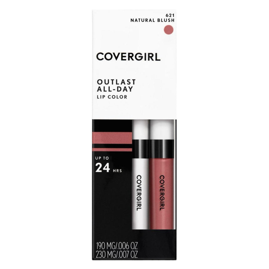 Dúo de Labiales Covergirl Outlast All Day Lipcolor