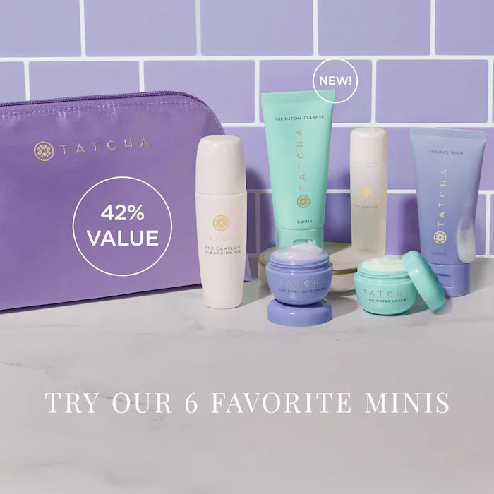 Kit de Skincare Tatcha Mini Favorites