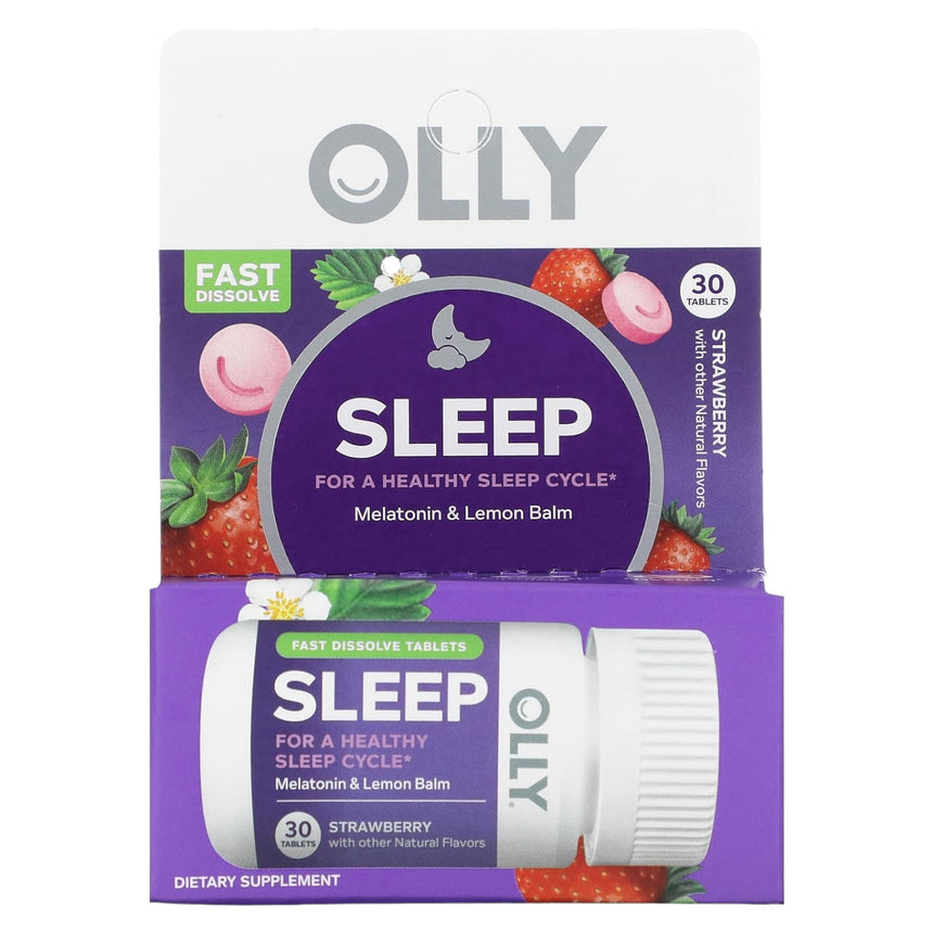 Tabletas de Melatonina para Dormir Olly Sleep Tablets