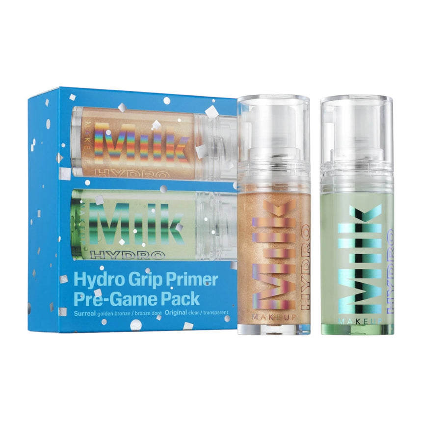 Kit Primer e Iluminador Milk Mini Hydro Grip Primer Pre Game Pack