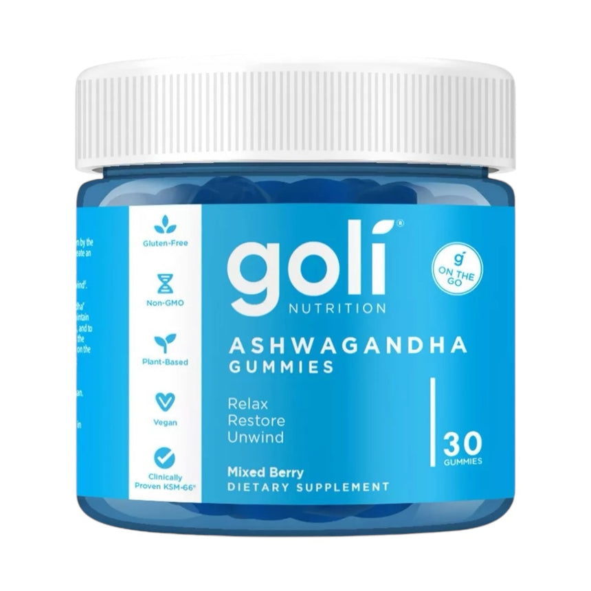 Gomitas de Ashwagandha Goli Nutrition Ashwagandha Vegan Gummies 30uni