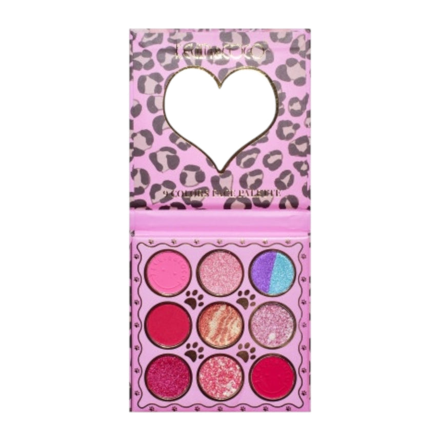 Paletas de Sombras Kevin & Coco 9 Colors Face Palette