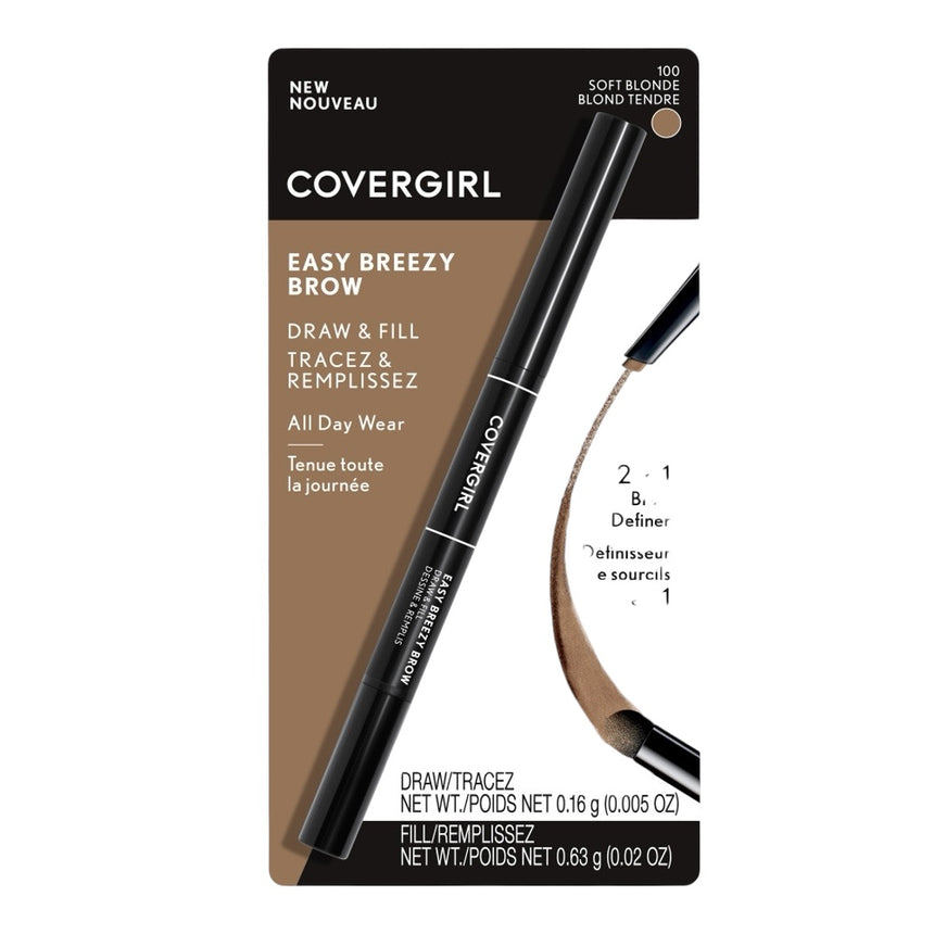 Delineador de Cejas Covergirl Easy Breezy Brow Draw and Fill