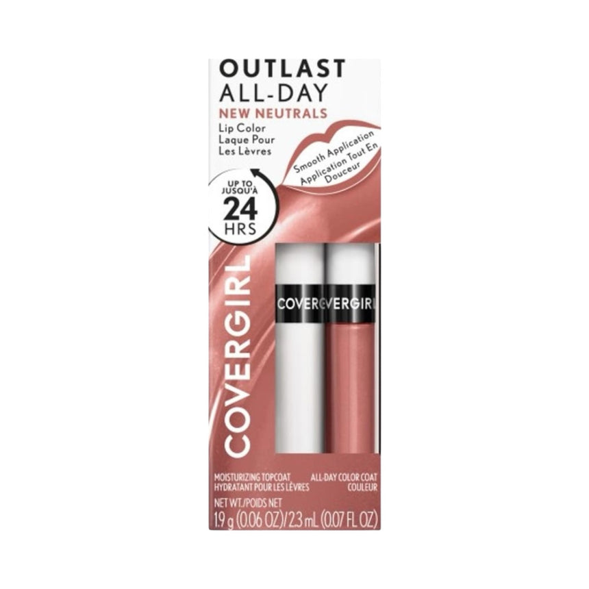 Dúo de Labiales Covergirl Outlast All Day Lipcolor