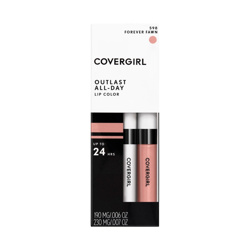 Dúo de Labiales Covergirl Outlast All Day Lipcolor