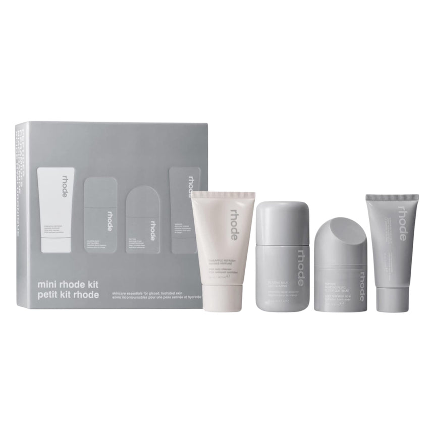 Kit de Cuidado Facial Rhode Mini Kit Glazed Skincare Essentials (Envío gratis)