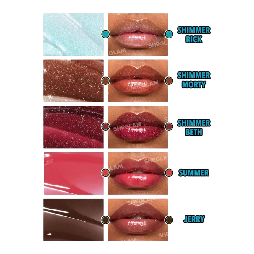 Labiales Rick and Morty She Glam Family Counseling Lip Gloss