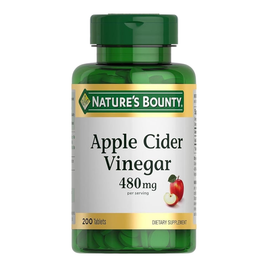 Tabletas de Vinagre de Manzana Nature’s Bountry Apple Cider Vinegar