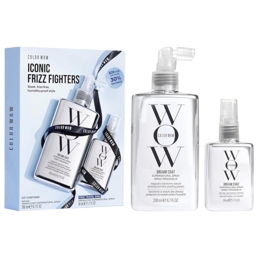 Kit Anti Frizz para Cabello Wow Colors Iconic Frizz Fighters