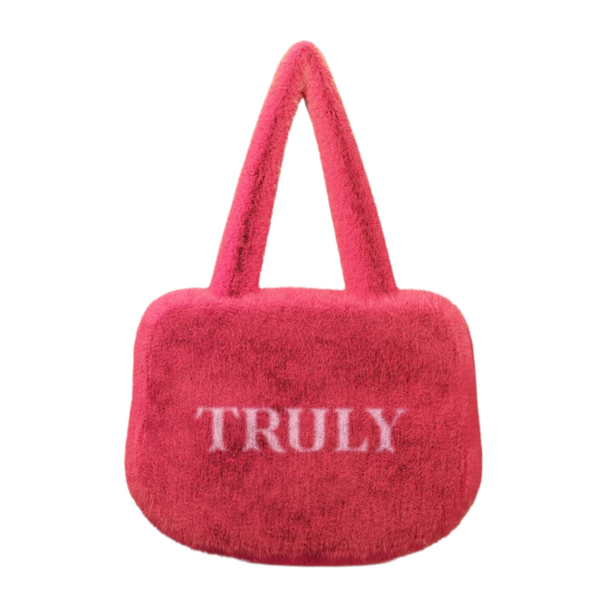 Bolso Truly Pink Fuzzy Bag