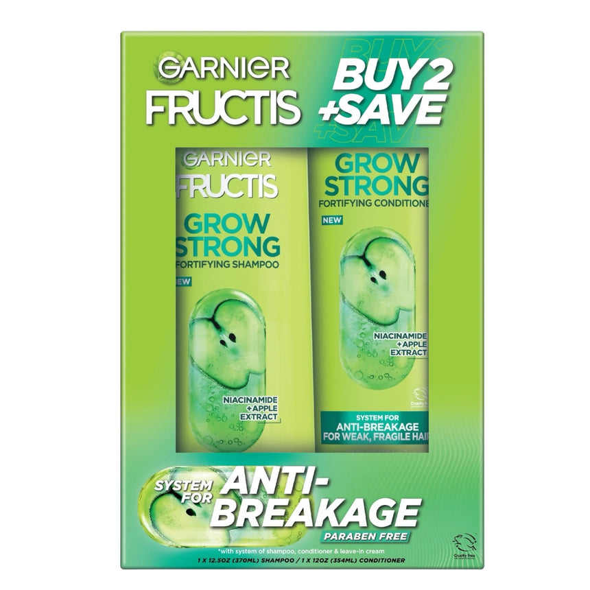 Kit de Shampoo y Acondicionador Garnier Fructis Grow Strong Anti Breakage