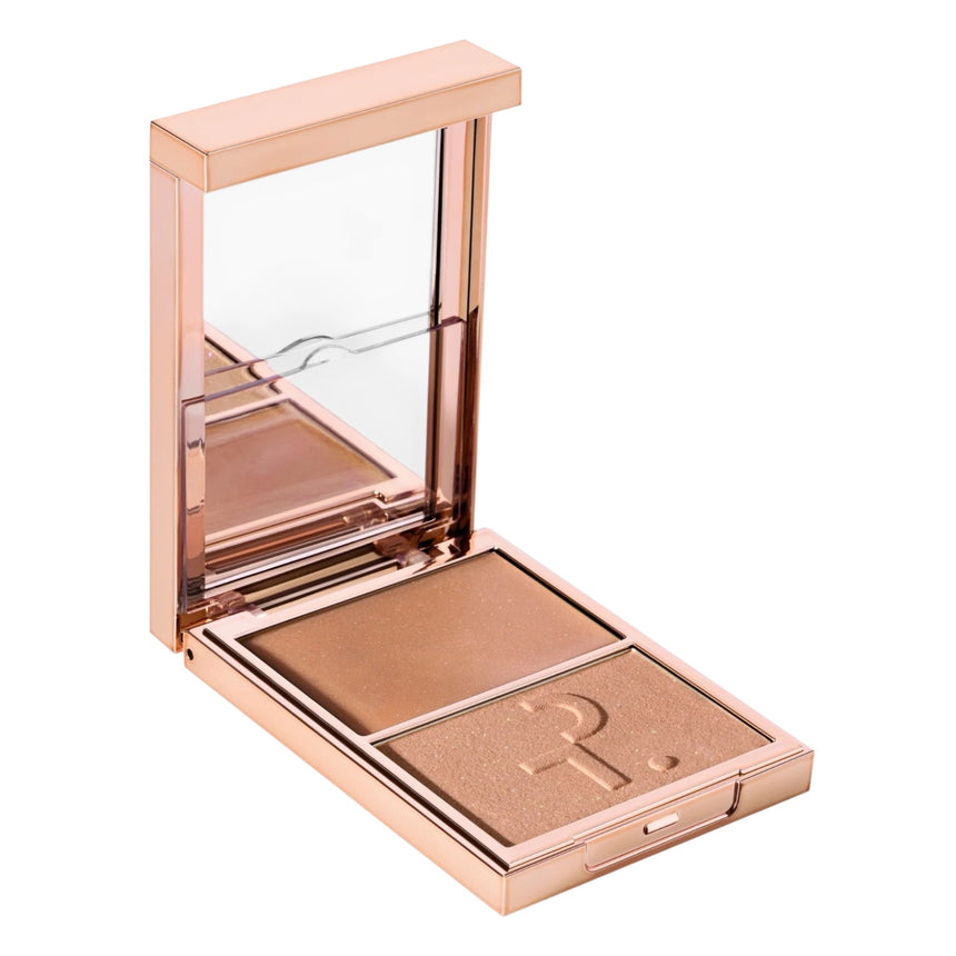 Iluminadores Patrick Ta Major Glow Crème & Powder Light Reflecting Translucent Highlighter Duo
