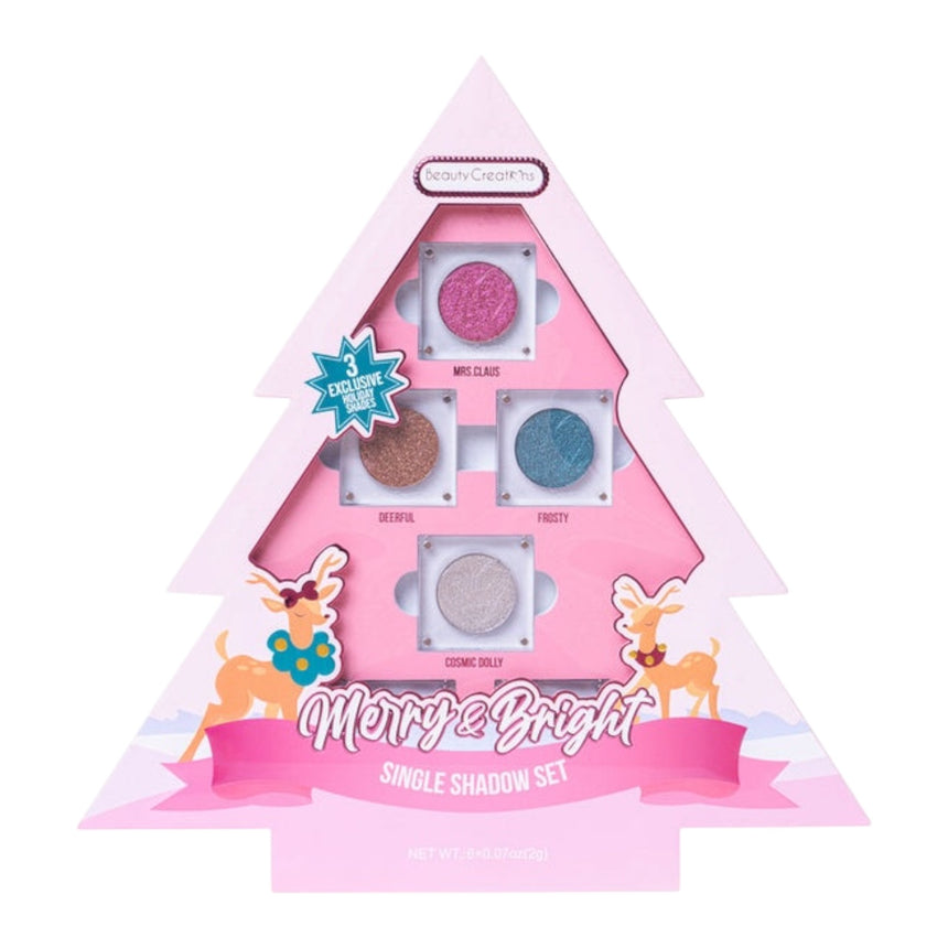 Kit de Sombras Beauty Creations Oh Deer Christmas Merry & Bright PR Box