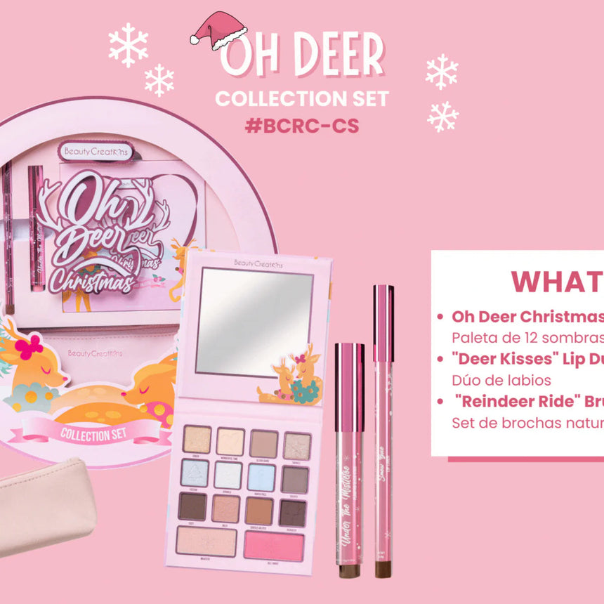 Kit PR Beauty Creations Oh Deer Christmas Collection Set PR