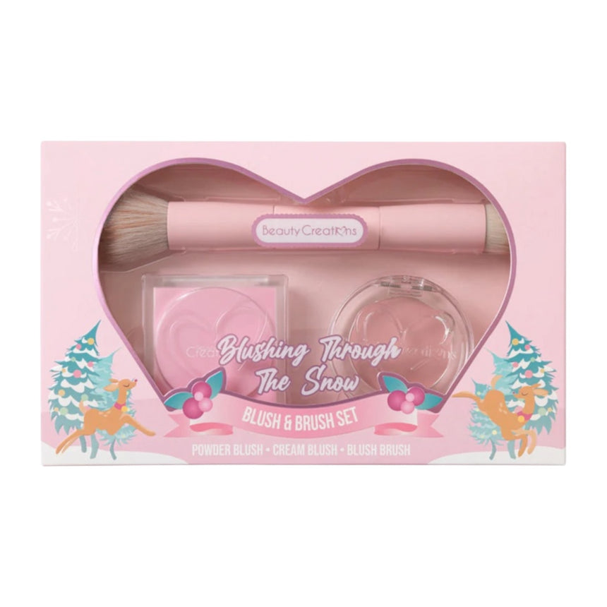 Kit de Rubores Beauty Creations Oh Deer Christmas Blushing Through The Snow