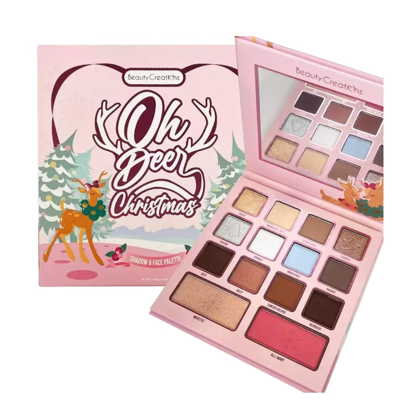 Al por Mayor Paleta de Sombras Beauty Creations Oh Deer Christmas Palette