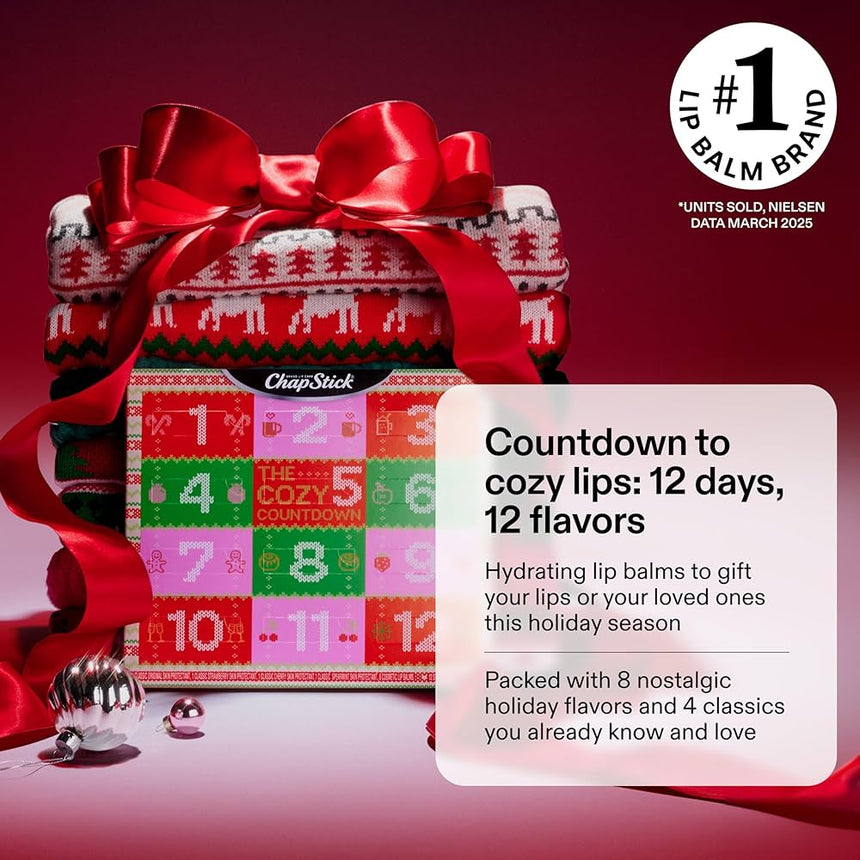 Calendario de Adviento ChapStick The Cozy Countdown