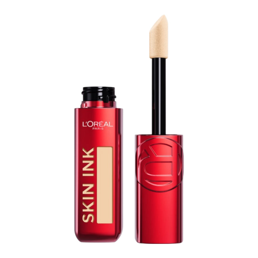 Corrector L’Oréal Skin Ink 48h Longwear 2 in 1 Foundation Concealer