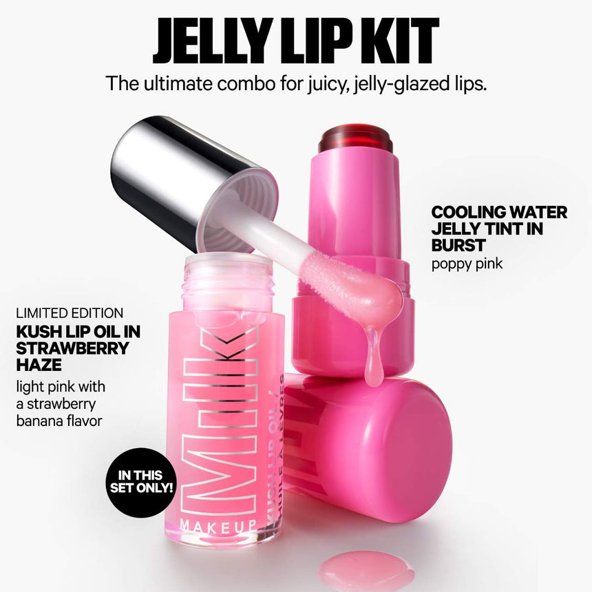Dúo de Labios Milk The Jelly Lip Kit Lip Cheek Stain & Lip Oil