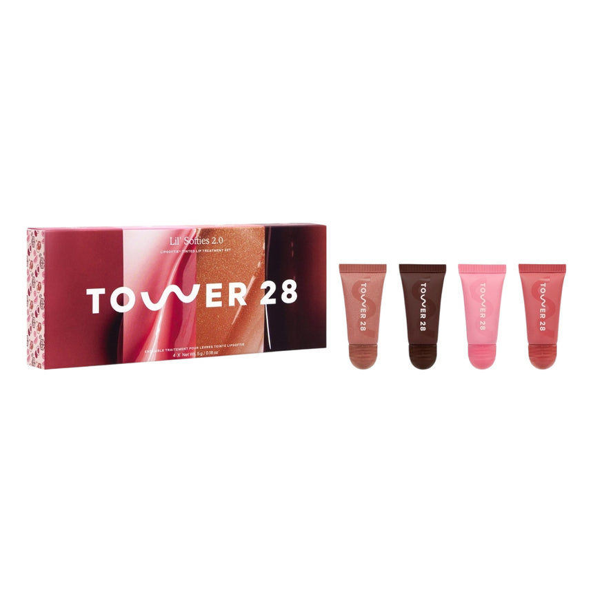 Kit de Brillos Labiales Tower 28 Beauty Mini Lil' Softies 2.0