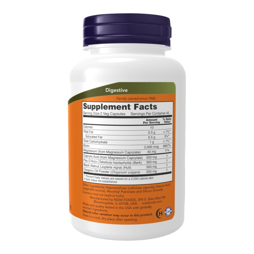 Cápsulas de Candida Now Candida Support Veg Capsules