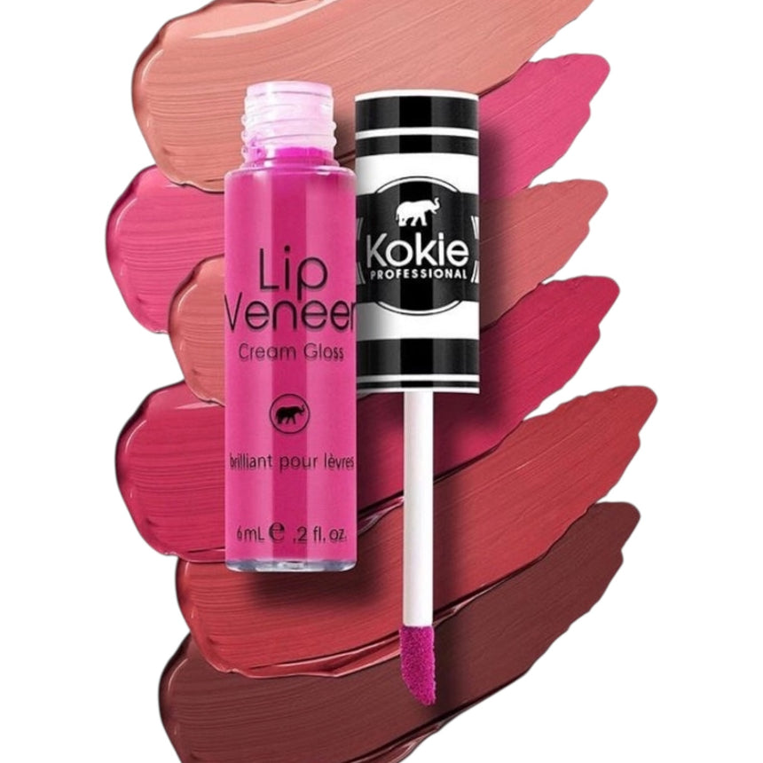 Labial Cremoso Kokie Lip Veneer Cream Gloss