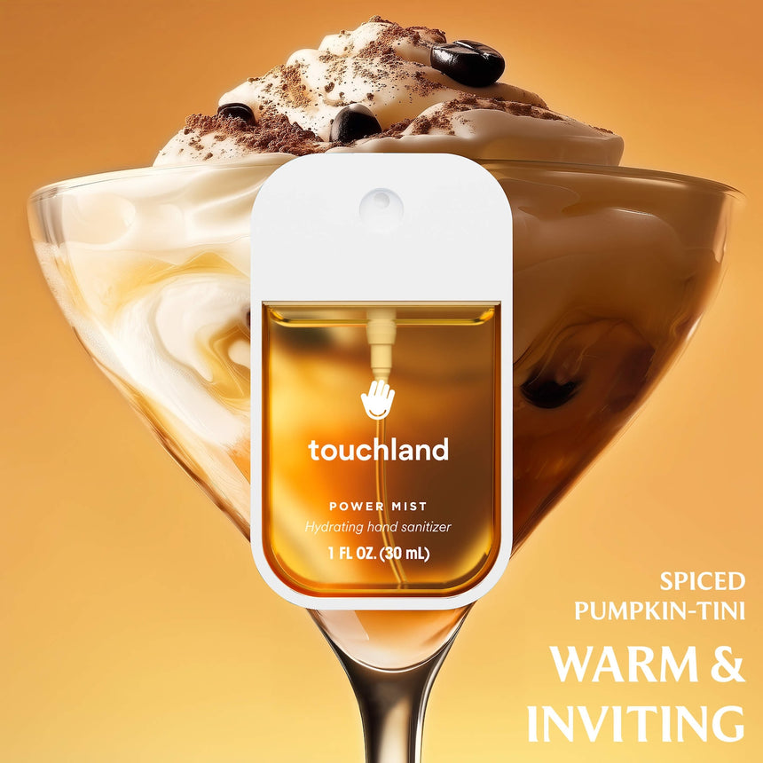 Trío de Desinfectante de Manos Touchland Power Mist Hydrating Hand Sanitizer Seasonal