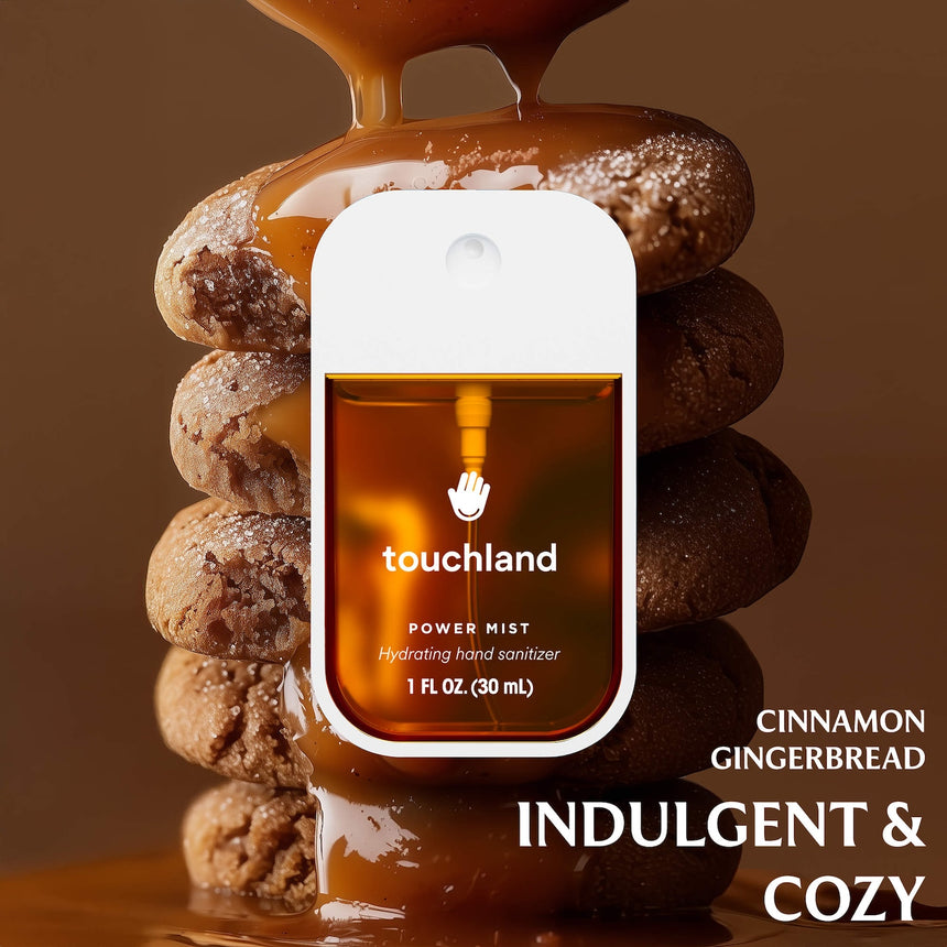 Trío de Desinfectante de Manos Touchland Power Mist Hydrating Hand Sanitizer Seasonal