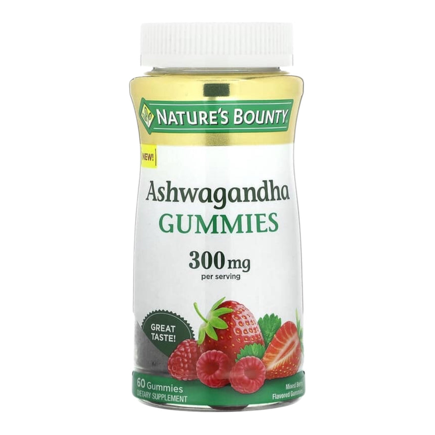 Gomitas de Ashwagandha Nature’s Bounty Ashwagandha Gummies 60uni