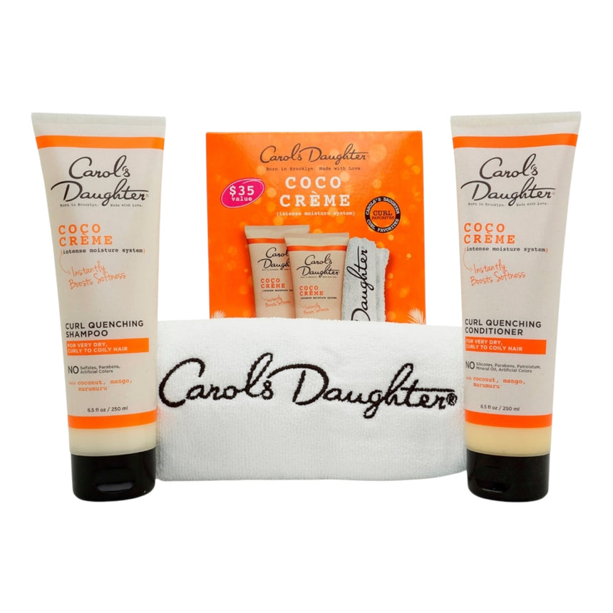 Duo de Limpieza de Cabello para Pelo Rizado Carols Doughter Coco Crème