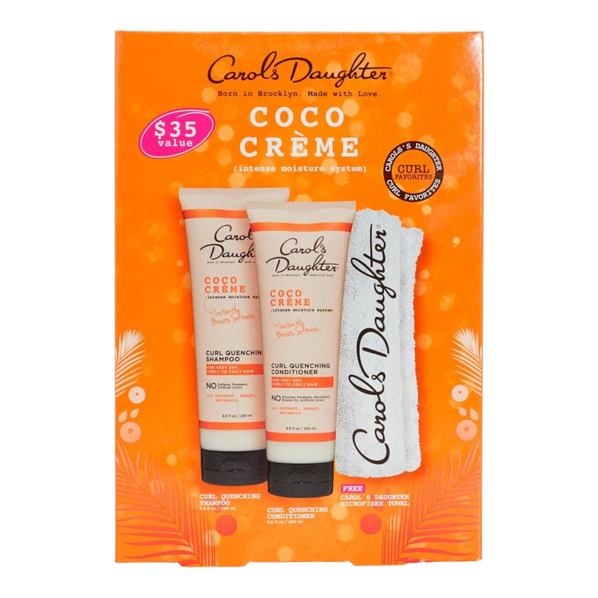 Duo de Limpieza de Cabello para Pelo Rizado Carols Doughter Coco Crème