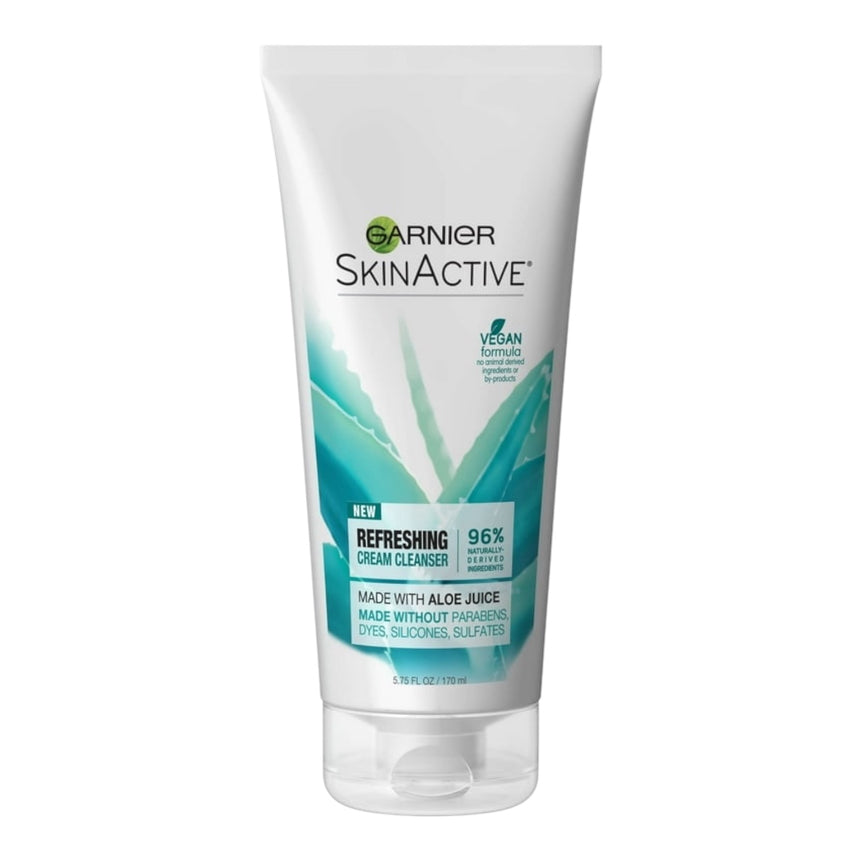 Limpiador en Crema Garnier SkinActive Refreshing Cream Cleanser with Aloe 170ml