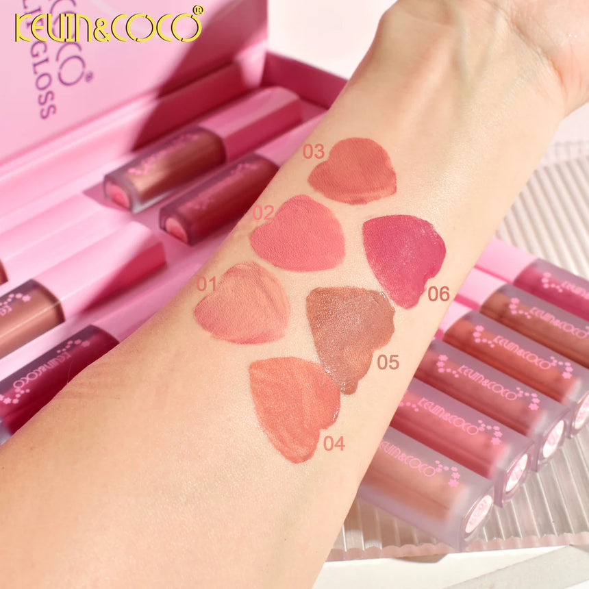 Kit de Labiales Kevin & Coco Flowers Love Lip Gloss
