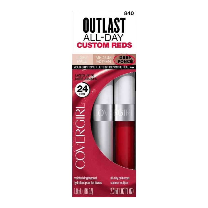 Dúo de Labiales de Covergirl Outlast All Day Lipcolor