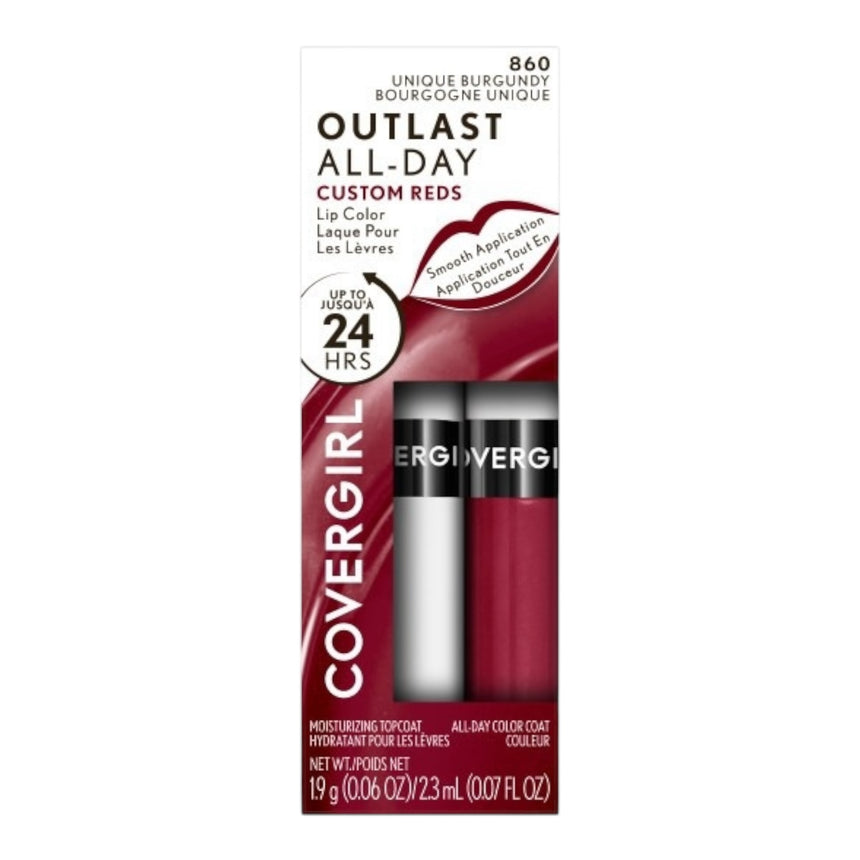 Dúo de Labiales de Covergirl Outlast All Day Lipcolor