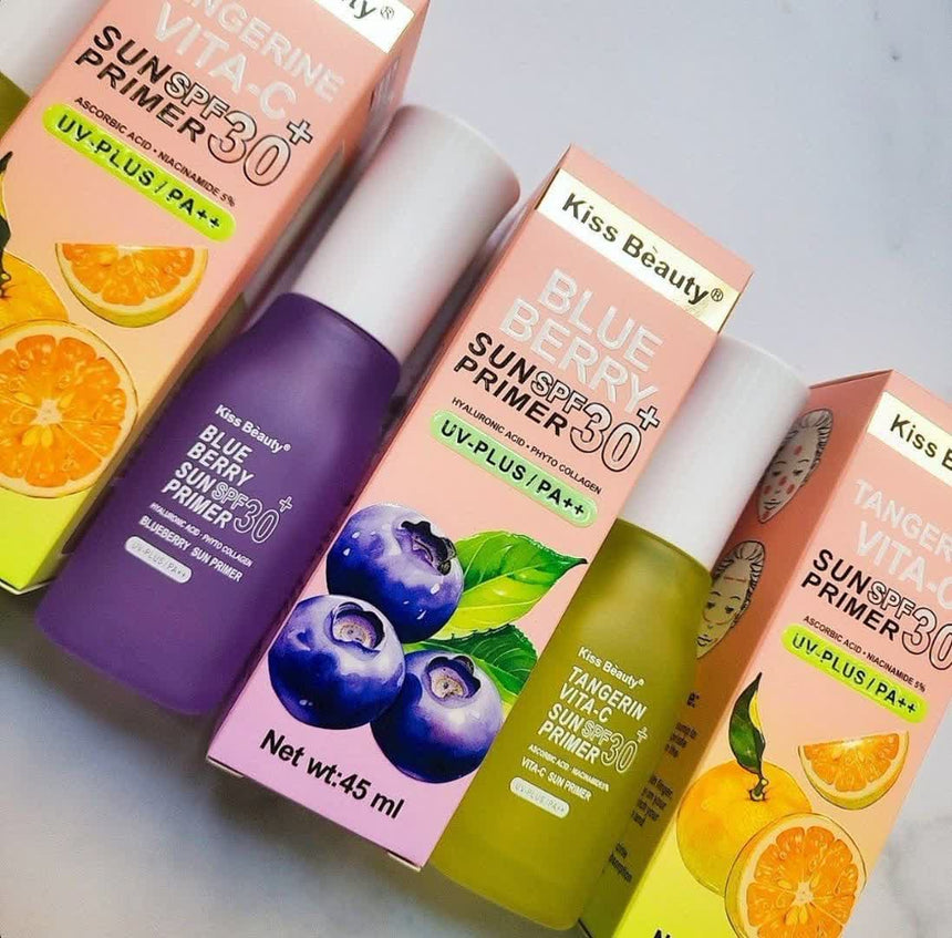 Primer Kiss Beauty Tangerine Vita C Sun Primer Spf 30 45ml